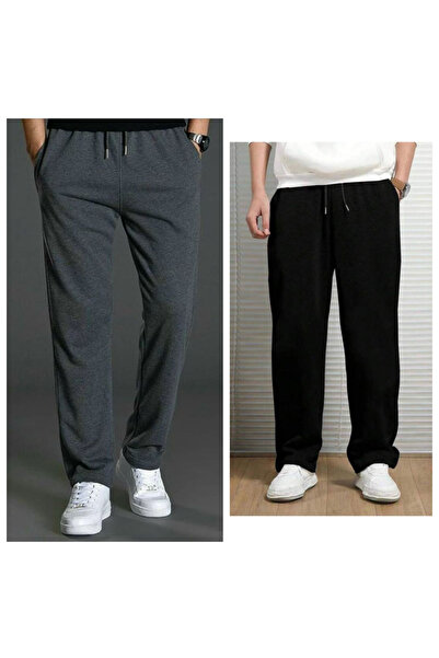GOLSREY 2 Li Men's Cropped Leg Sweatpants (Regenerated Fabric)
