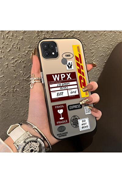 Hontinga حافظة هاتف OPPO A15 متوافقة مع الحافة السيليكونية الصلبة والمضادة لل...