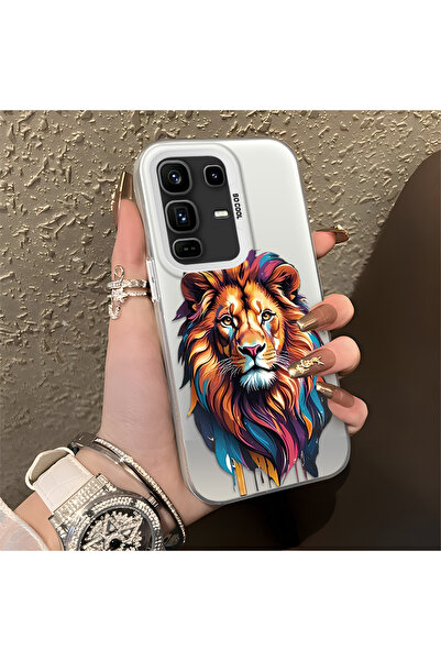 Hontinga حافظة هاتف Infinix Note 50 Pro Plus متوافقة مع حافة السيليكون الصلبة...