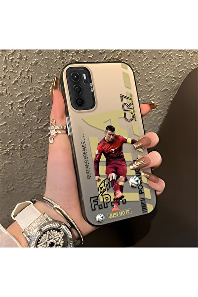 Hontinga حافظة هاتف OPPO A54 4G متوافقة مع الحواف السيليكونية الصلبة والمضادة...