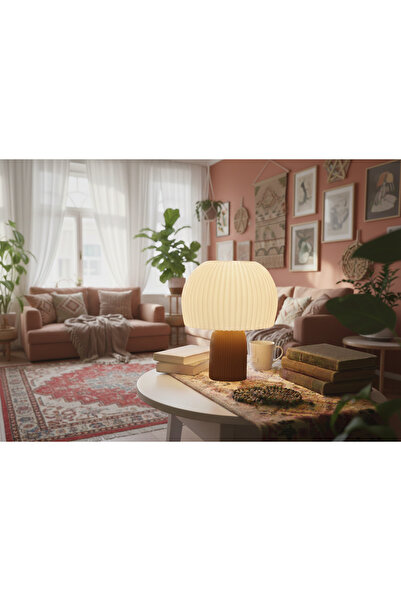 Piccomino Dome Mantar Dekoratif Abajur