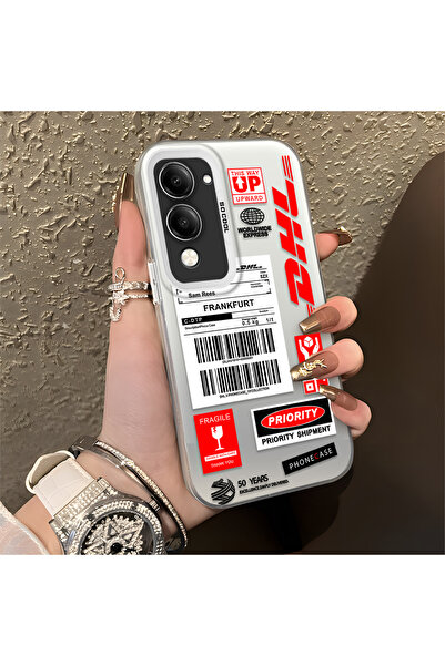 Hontinga حافظة هاتف Vivo Y04 متوافقة مع الحواف السيليكونية الصلبة والمضادة لل...