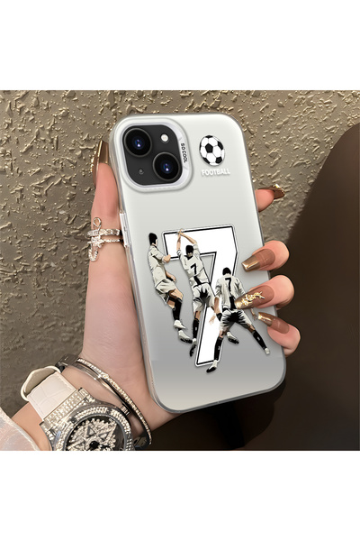 Hontinga حافظة هاتف آيفون 13 ميني متوافقة مع الحواف السيليكونية الصلبة والمضا...