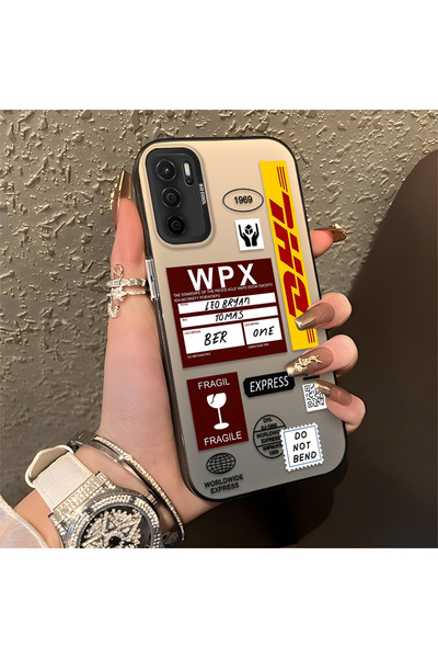 Hontinga حافظة هاتف OPPO A55 5G متوافقة مع الحواف السيليكونية الصلبة والمضادة...