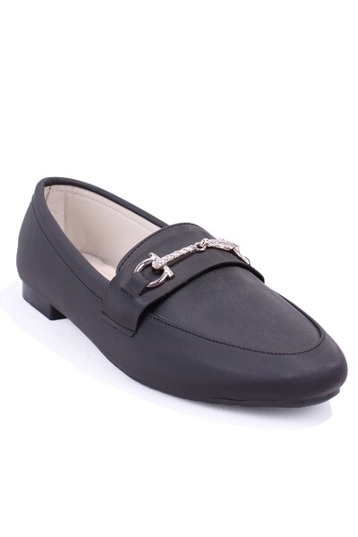 DAGOSTER DZA07-147404 Μαύρα Σατέν Γυναικεία Παπούτσια Casual Μπαλαρίνα