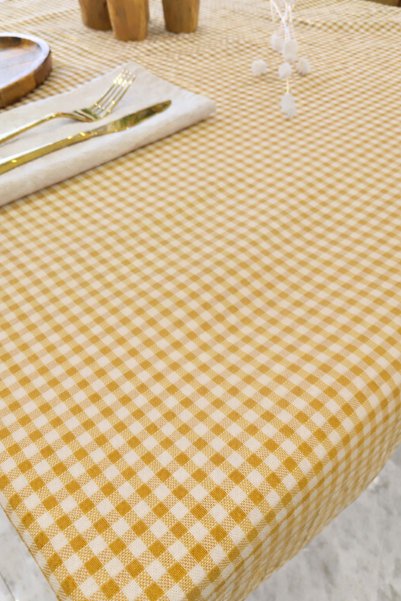 serelya Checkered Tablecloth, Checkered Picnic Cloth - Plaid Checkered Tablecloth - Table Cloth