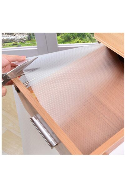 OEM SET 2 Transparent anti-slip protective film, 0.3 x 1.5 m, for shelves and...