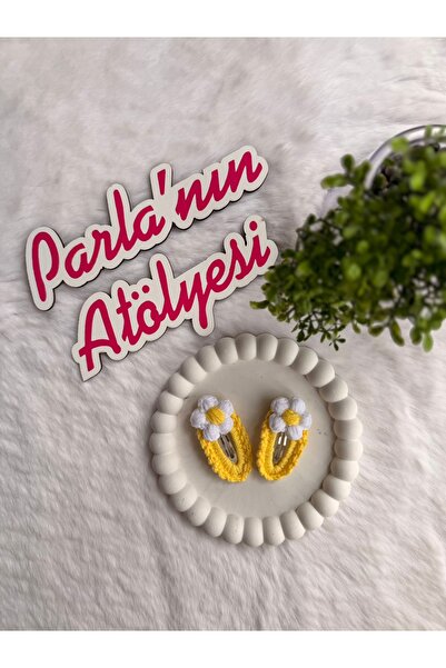 SOFT Двосторонній ручний в'язаний застібку-кнопку «Маргаритка»