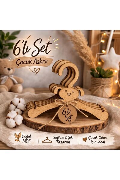 digitalavm akıllı alışveriş adresiniz Bebek Askısı 6 lı Çocuk Askısı Seti Doğ...