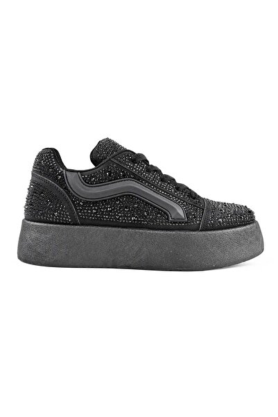 Tmall Women's Sports Shoes, -Leather, D1479, Black