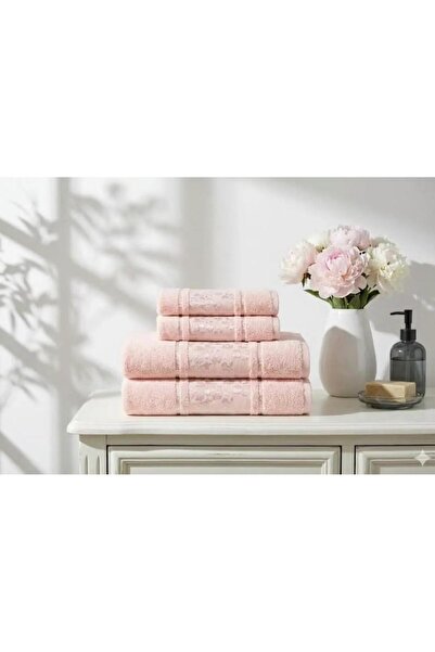 Özdilek Camellia Havlu 50x80 cm Pembe