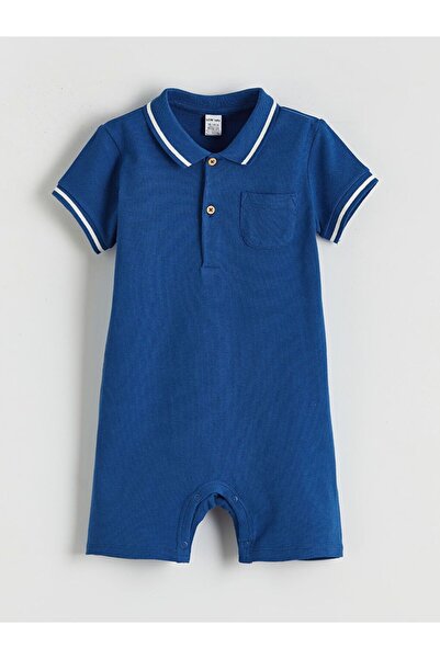 LC Waikiki Polo Neck Baby Boy Jumpsuit