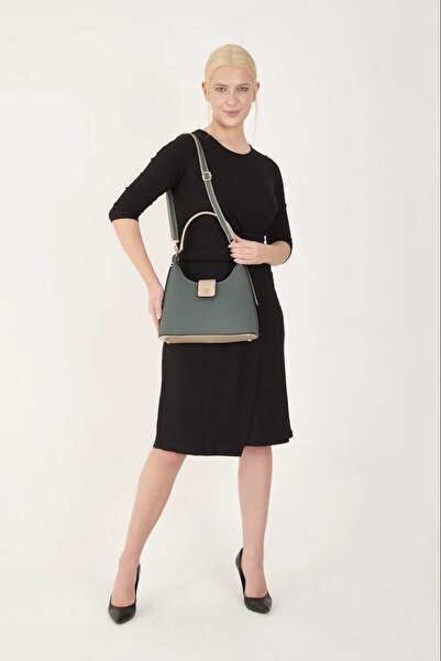 CRESSBERRY Women's Gold Buckled Adjustable Strap Piece Set with Separate Inne...