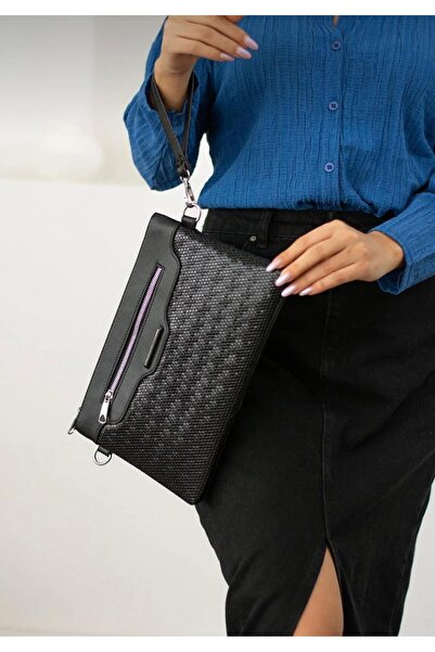 Sanmorris Women's Large Size Clunch and Shoulder Bag