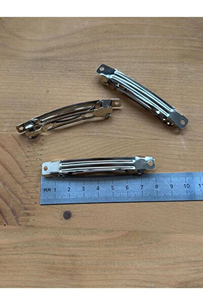 EGOMİ Metal Automatic Clasp Clip – Spring-Loaded Latch Attachment for Hair Cl...