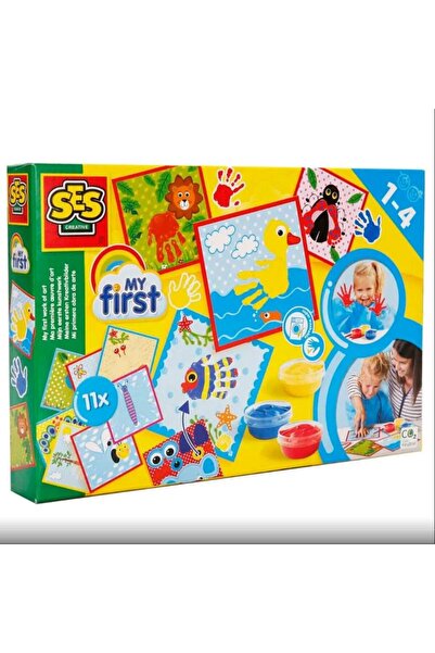 Sunman Ses First Finger Painting