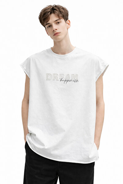 ALANAQA Cut Box Oversized Unisex T-Shirt.