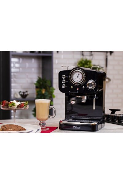 Zilan Espressor manual ZLN2991, 15 bar, 1100W, rezervor 1.25L, filtru dublu i...