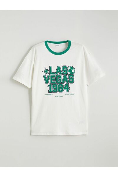LC Waikiki Printed Boy's T-Shirt