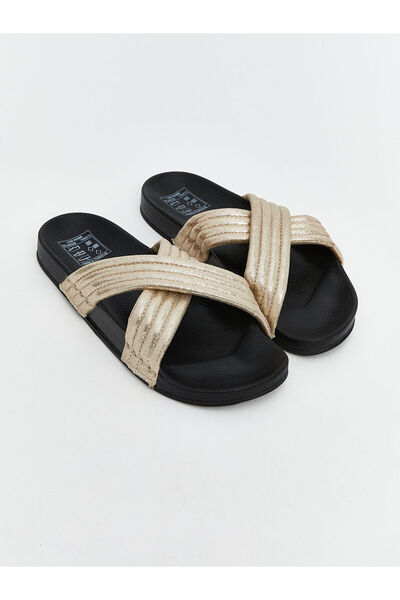 LC Waikiki Özmarka New Season Cross-Strapped Women's Slippers