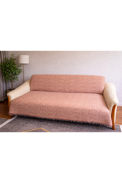 Ferit salıcı Cotton Piece Sofa-Bed Cover 170X215 Reversible Anti-Sweat Non-Slip Anti-Pilling