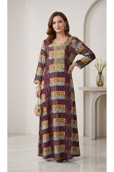 BRK Elegant Emirati-style jalabiyas and makhawir shirts, ready-made with new ...