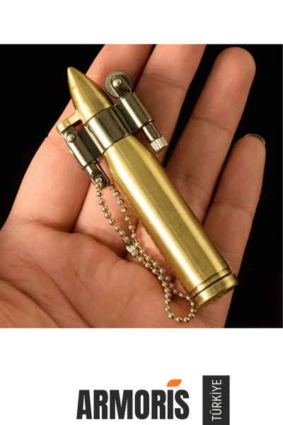 Armoris #Çakmak Şık Tasarımlı Su Geçirmez Saf Pirinç Gövde Koleksiyonluk Hedi...