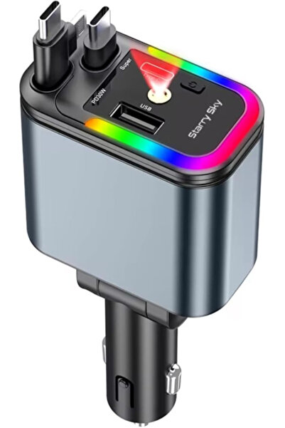 Dinex 5-in-1 Multi Charger with USB-C and Surge Protection