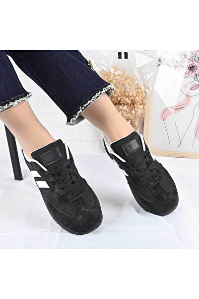 Tmall Pantofi sport pentru femei, - Piele, D1481, Negru