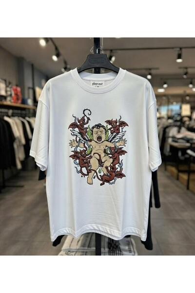 playwear Zanimljiva majica sa printom figura, 100% pamuk, standardnog kroja, ...
