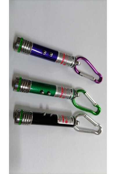elisalife Led Işıklı Anahtarlık Lazer Oyuncak 3 Fonksiyonlu Lazer Işık