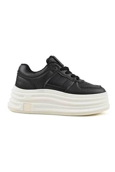 Tmall Women's Sports Shoes, -Leather, D1485, Black