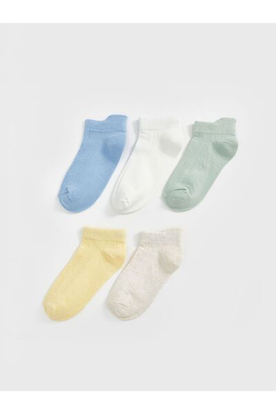 LC Waikiki Basic Baby Boy Booties Socks Pack of 5