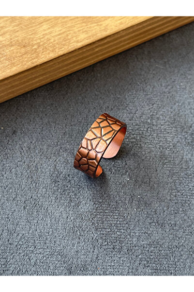 Rupen Kraft Handmade Pure Copper Ring Adjustable Size Pure Copper Ring