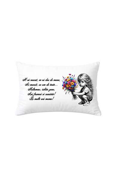 Ingift Personalized Pillow Gift for Mom – 30x45 cm