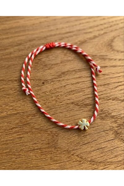 MODAM HİFA Yonca Marteniçka Bileklik İp Bileklik Şans Bilekliği Dilek Bilekliği