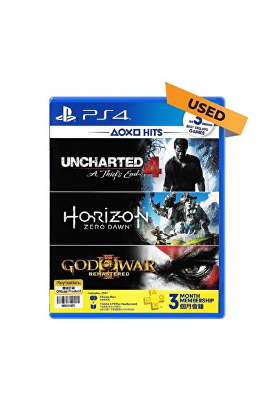 Sony PS4 3 Hit in One Bundle (UNCHARTED 4 + HORIZON ZERO DAWN + GOD OF WAR 3 ...