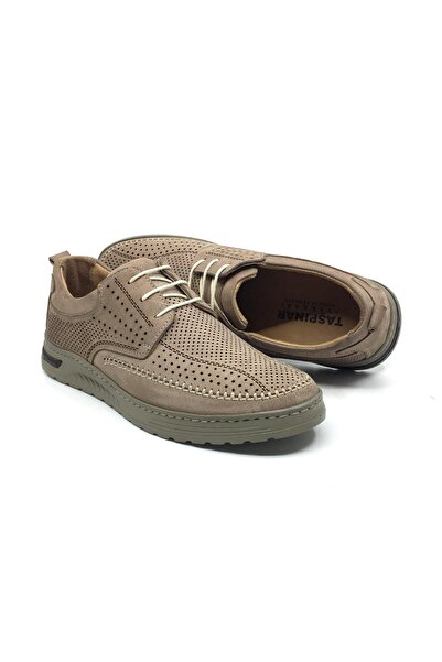 Taşpınar Ayakkabı 100% Genuine Nubuck Leather Orthopedic Men's Summer Comfort...