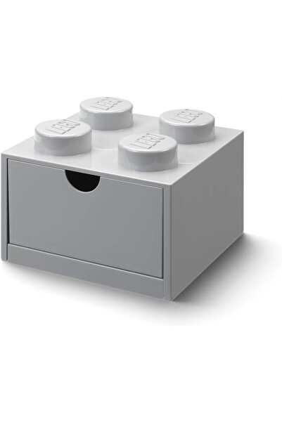 Room Copenhagen LEGO Desk Drawer 4 , storage box (grey, knobs)