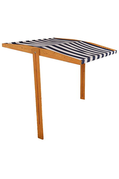 Babymix Copertină pentru nisip pentru copii din lemn Baby Mix 120x120 cm alba...