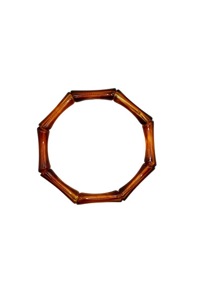 Goshıkı Kahverengi Kemik Bilezik