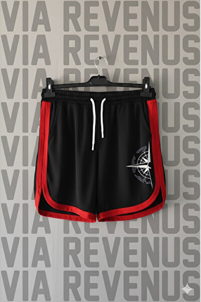 Vordevia Polar Star Printed Piped Detail Custom Jersey Training Shorts