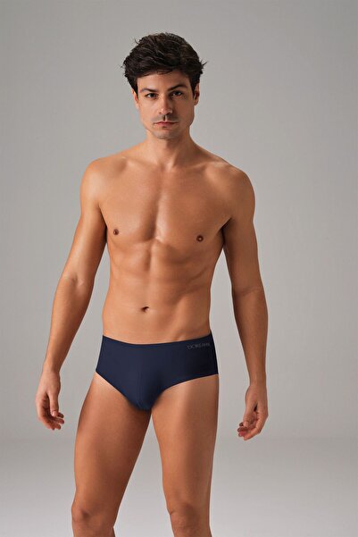 Doreanse Men's Modal / Cotton Brand Printed Basic Slip Underpants