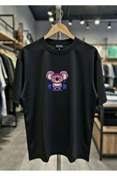 playwear Μπλουζάκι με λαιμόκοψη κυκλικού σχήματος από 100% βαμβάκι με στάμπα ...