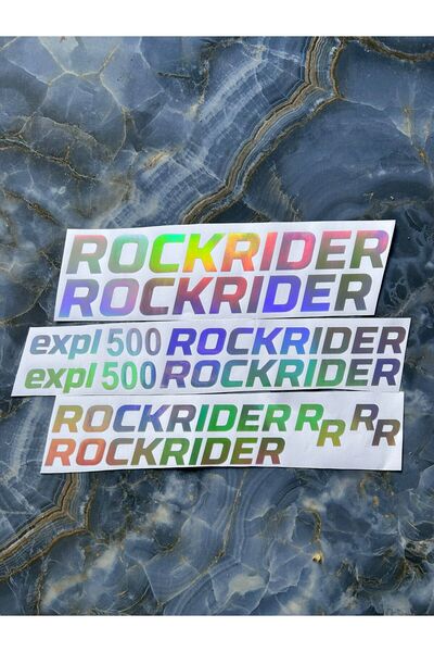 shop Hologram Bisiklet Kadro Sticker Seti