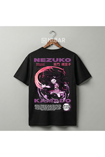 Grafftee Clothing تي شيرت Demon Slayer Anime مطبوع بشخصيات عالي الجودة مكون م...