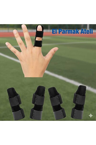 UYDEE Parmak Ateli Parmak Sabitleyici Parmak Destek Aparatı Parmak Splinti Unisex Parmak Koruyucu