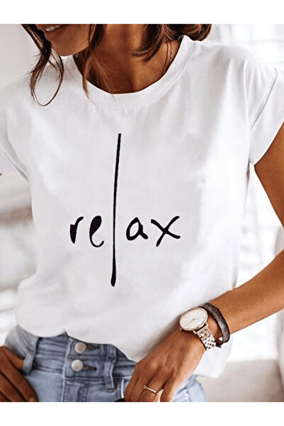 gencerco Relax με τύπωμα Premium oversized Μπλουζάκι