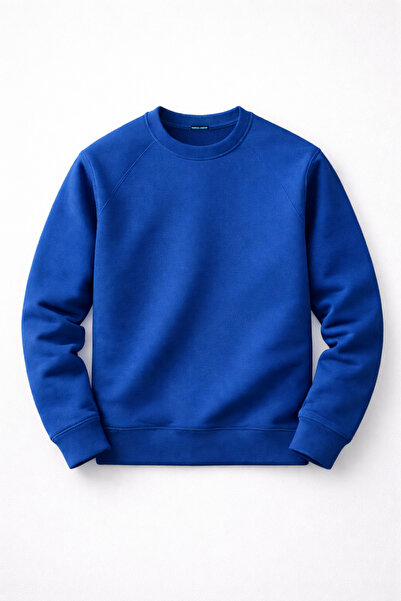 metsawear سويت شيرت بريميوم 3 إيرينج ش مبطن بالصوف إس قصة ضيقة – للجنسين – سم...