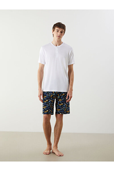 LC Waikiki Peak New Season Standard Fit Men's Pajama Bottom Shorts